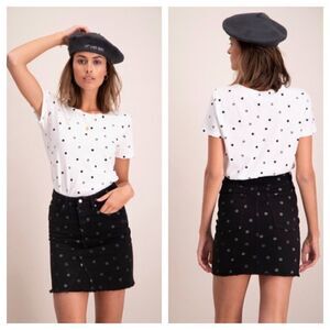 NWT Mini jean skirt